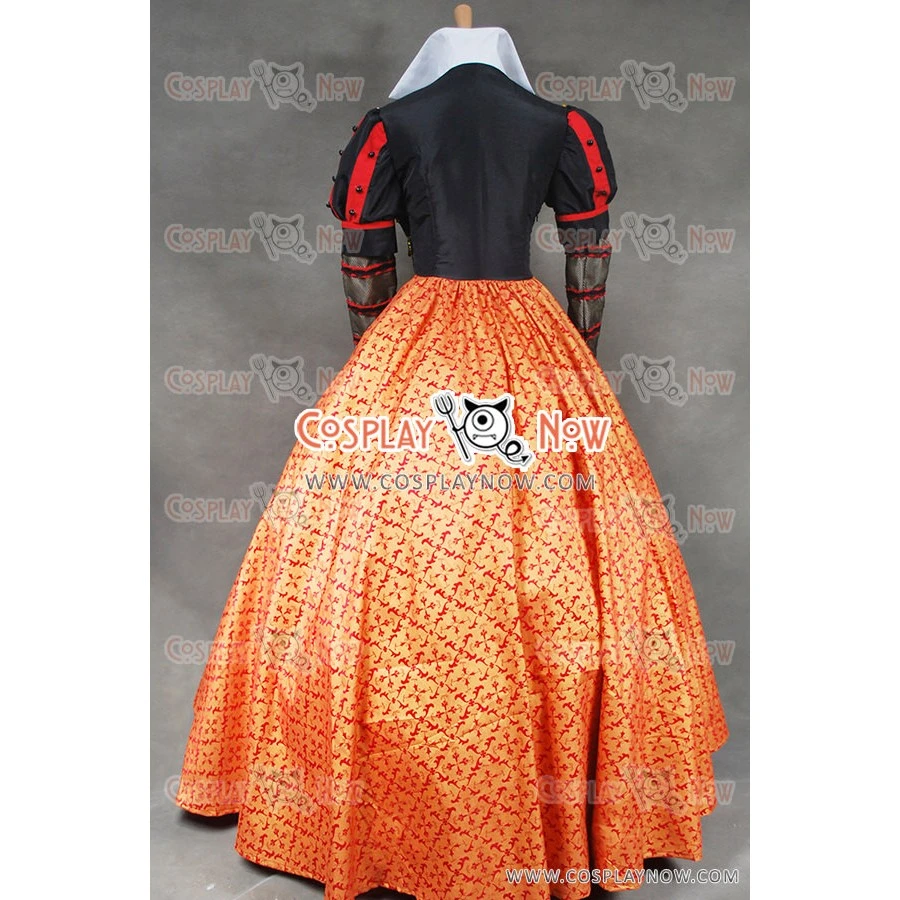 Alice In Wonderland Cosplay Queen Of Hearts Costume 6 Alice In Wonderland Cosplay Queen Of Hearts Costume - Image 4