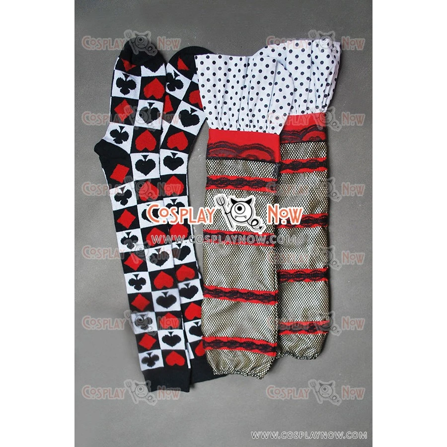 Alice In Wonderland Cosplay Queen Of Hearts Costume 8 Alice In Wonderland Cosplay Queen Of Hearts Costume - Image 6