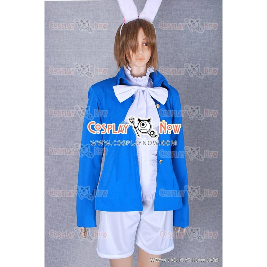 Alice In Wonderland Cosplay White Rabbit Costume 4 Alice In Wonderland Cosplay White Rabbit Costume - Image 2