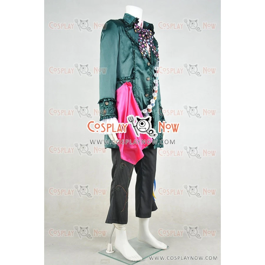 Alice Through The Looking Glass Cosplay Mad Hatter Costume 4 Alice Through The Looking Glass Cosplay Mad Hatter Costume - Image 2