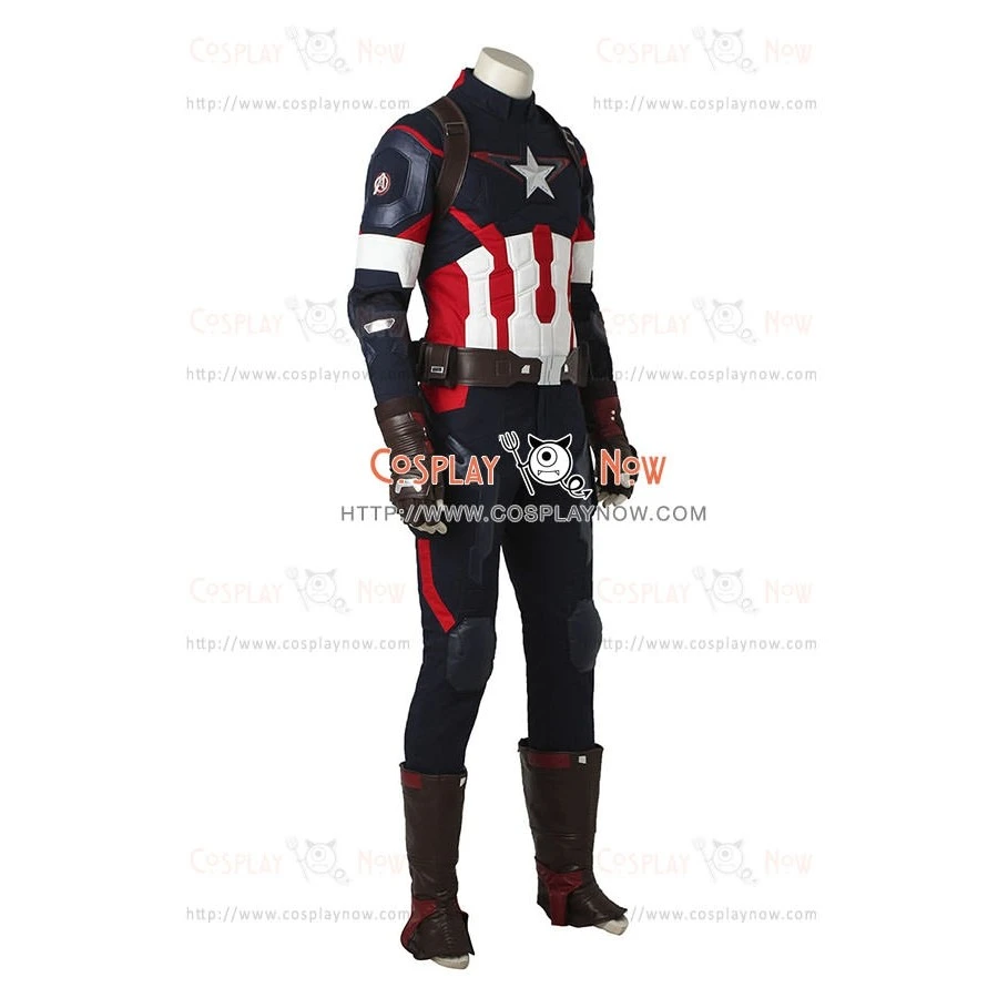 Avengers Age Of Ultron Cosplay Captain America Costume 4 Avengers Age Of Ultron Cosplay Captain America Costume - Image 2