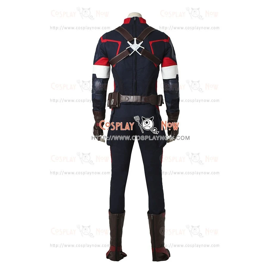 Avengers Age Of Ultron Cosplay Captain America Costume 6 Avengers Age Of Ultron Cosplay Captain America Costume - Image 4