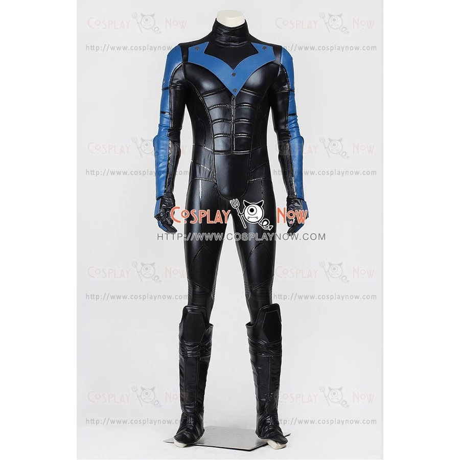 Batman Arkham City Cosplay Nightwing Costume 3 Batman Arkham City Cosplay Nightwing Costume