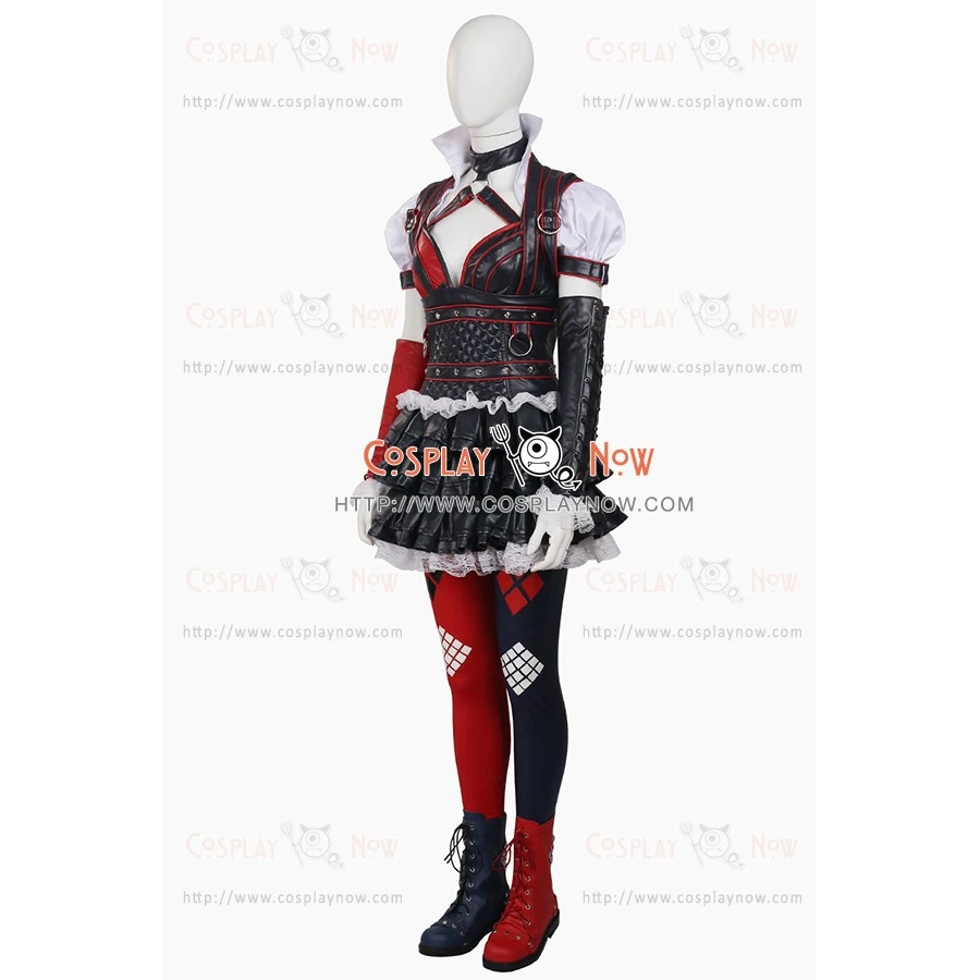 Batman Arkham Knight Harley Quinn Cosplay Costume 4 Batman Arkham Knight Harley Quinn Cosplay Costume - Image 2