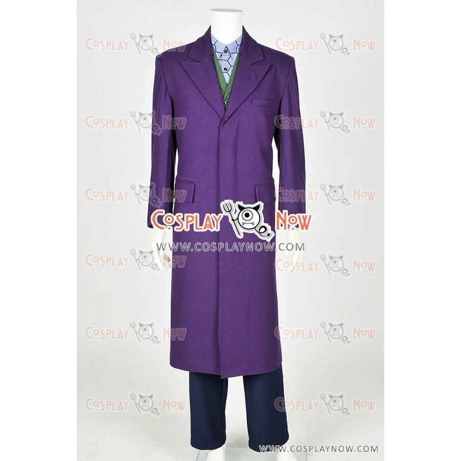 Batman Cosplay The Joker Costume Purple 3 Batman Cosplay The Joker Costume Purple