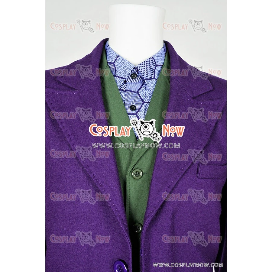 Batman Cosplay The Joker Costume Purple 14 Batman Cosplay The Joker Costume Purple - Image 12