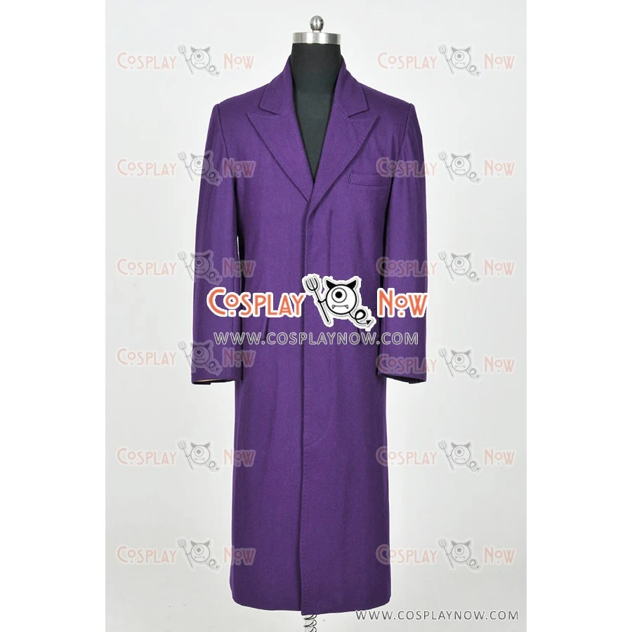 Batman Cosplay The Joker Costume Purple Trench Coat 4 Batman Cosplay The Joker Costume Purple Trench Coat - Image 2