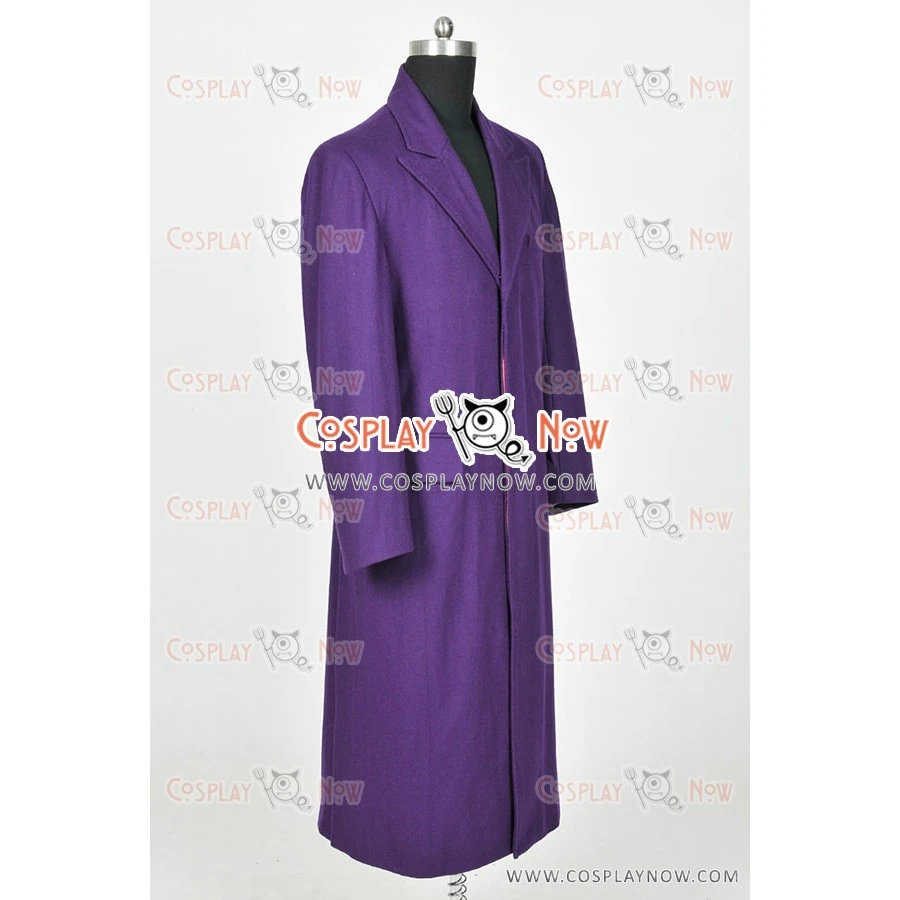 Batman Cosplay The Joker Costume Purple Trench Coat 5 Batman Cosplay The Joker Costume Purple Trench Coat - Image 3
