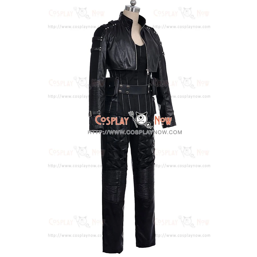 Black Canary Sara Lance Costume For Green Arrow Season 4 Cosplay 4 Black Canary Sara Lance Costume For Green Arrow Season 4 Cosplay - Image 2