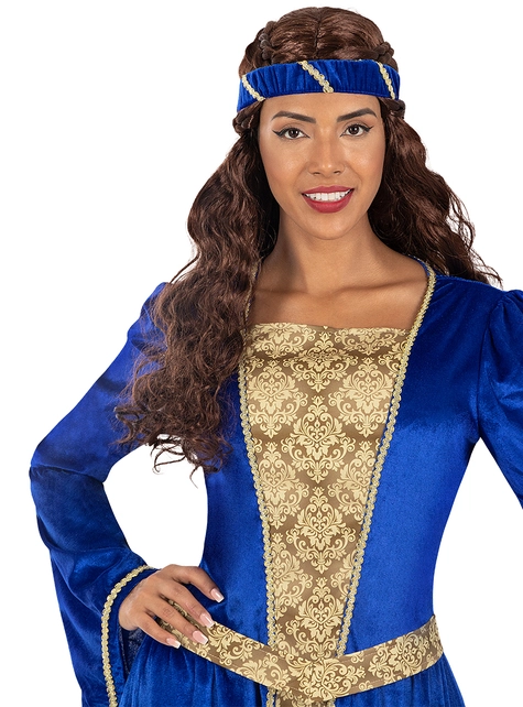 Cosplaynow Shop 37 Cosplaynow Shop -Cosplaynow Shop blue medieval princess costume for women 1