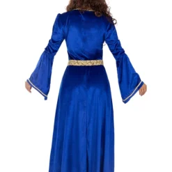 Blue Medieval Princess Costume For Women -Cosplaynow Shop blue medieval princess costume for women 3