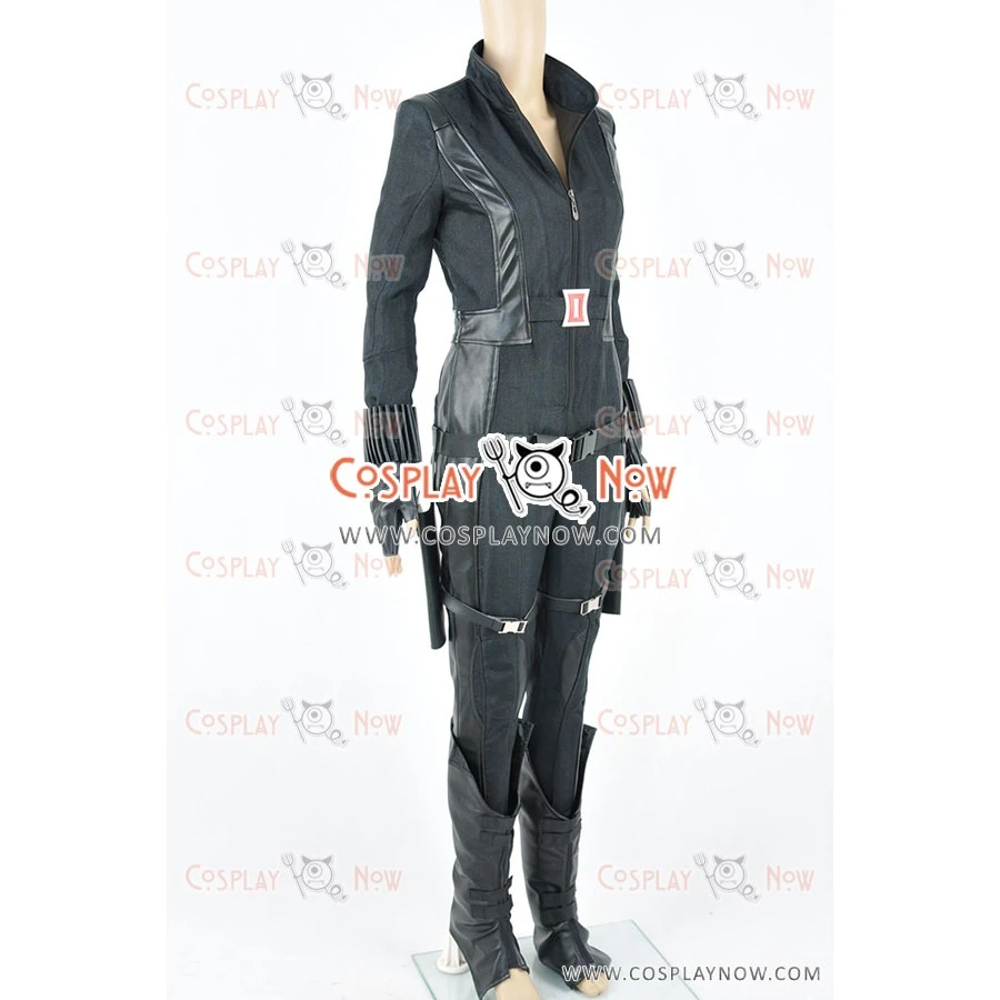 Captain America 2 The Winter Soldier Cosplay Black Widow Costume 4 Captain America 2 The Winter Soldier Cosplay Black Widow Costume - Image 2