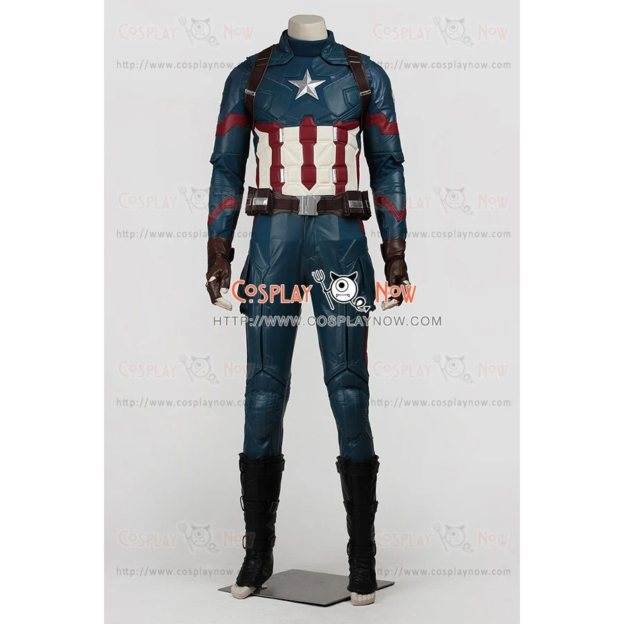 Captain America 3 Civil War Cosplay Steve Rogers Costume 3 Captain America 3 Civil War Cosplay Steve Rogers Costume