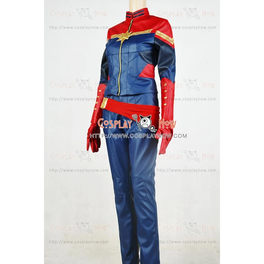 Captain Marvel Cosplay Carol Danvers Costume 4 Captain Marvel Cosplay Carol Danvers Costume - Image 2