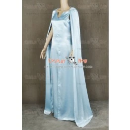 Daenerys Targaryen Costume For Game Of Thrones Season 5 Cosplay Blue Dress 5 Daenerys Targaryen Costume For Game Of Thrones Season 5 Cosplay Blue Dress - Image 3