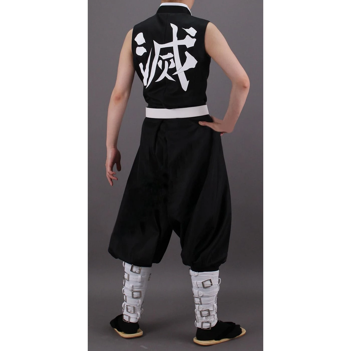 Deluxe Demon Slayer: Kimetsu No Yaiba Sanemi Shinazugawa Cosplay Costume 7 Deluxe Demon Slayer: Kimetsu No Yaiba Sanemi Shinazugawa Cosplay Costume - Image 5