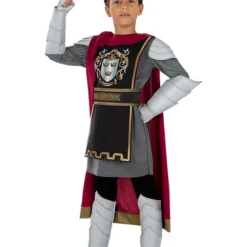 Deluxe King Arthur Costume For Boys
