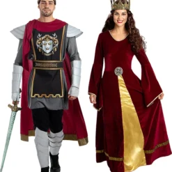 Deluxe King Arthur Costume For Men -Cosplaynow Shop deluxe king arthur costume for men 2