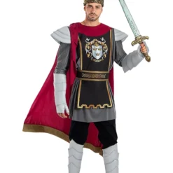 Deluxe King Arthur Costume For Men