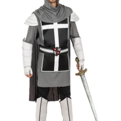 Deluxe Medieval Knight Costume For Men