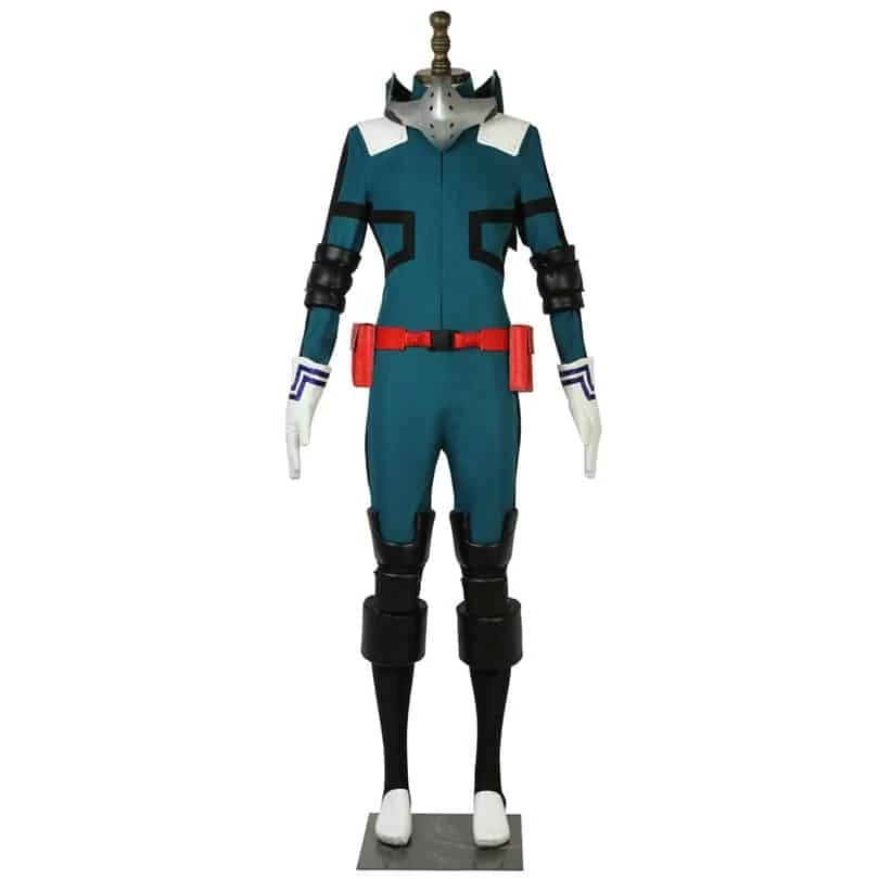 Deluxe My Hero Academia Midoriya Izuku Deku Cosplay Costume 3 Deluxe My Hero Academia Midoriya Izuku Deku Cosplay Costume