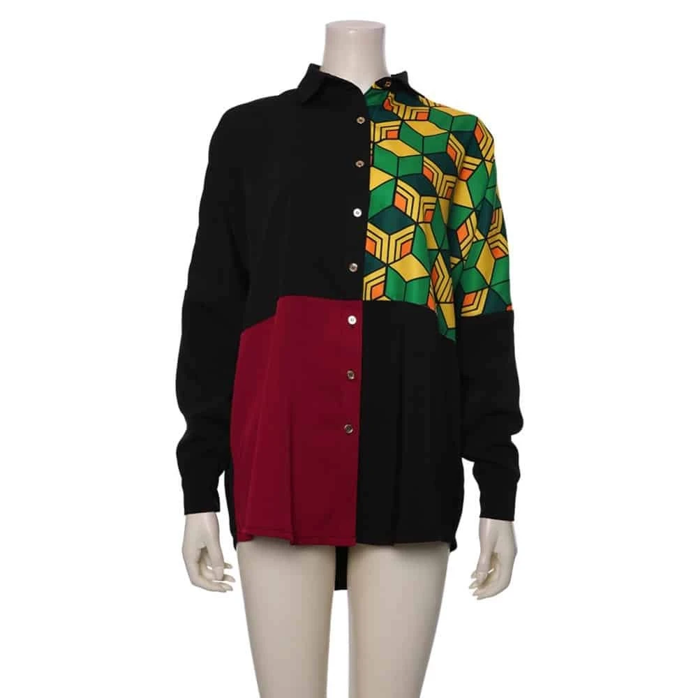 Demon Slayer Giyu Tomioka Shirt Cosplay Costume 3 Demon Slayer Giyu Tomioka Shirt Cosplay Costume