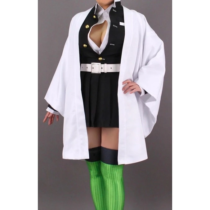 Demon Slayer Mitsuri Kanroji Cosplay Costume 6 Demon Slayer Mitsuri Kanroji Cosplay Costume - Image 4