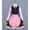 Demon Slayer Nezuko Kamado Coffee Maid Cosplay Costume 1 Demon Slayer Nezuko Kamado Coffee Maid Cosplay Costume -Cosplaynow Shop demon slayer nezuko kamado coffee maid cosplay costume cc 00776 00049 01cs cb7