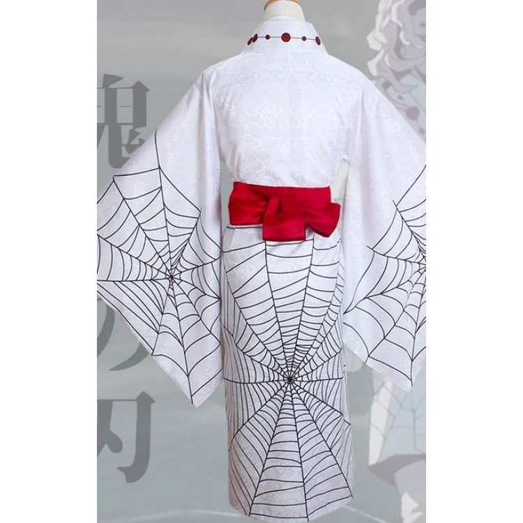 Demon Slayer Rui Kimono Cosplay Costume 5 Demon Slayer Rui Kimono Cosplay Costume - Image 3