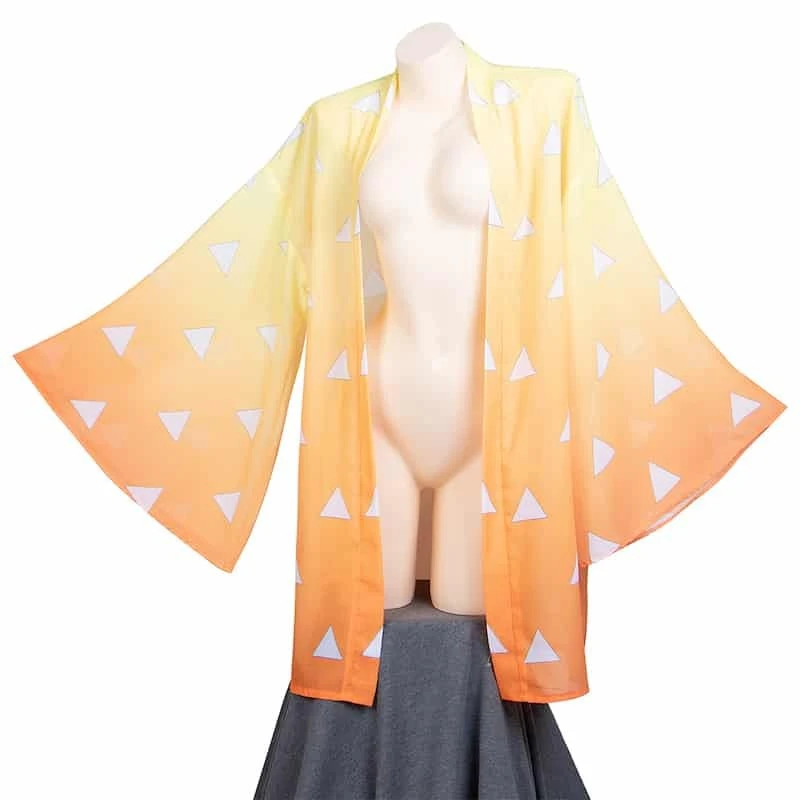 Demon Slayer Zenitsu Agatsuma Swim Cosplay Costume 5 Demon Slayer Zenitsu Agatsuma Swim Cosplay Costume - Image 3