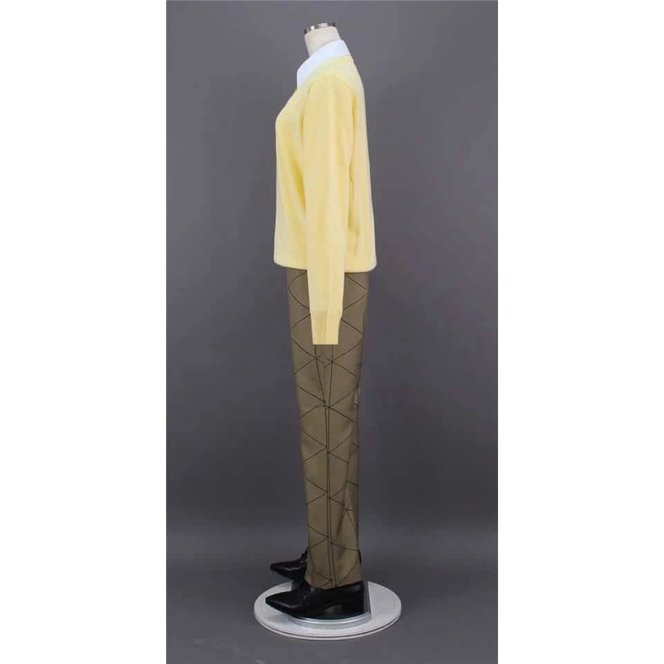 Demon Slayer Zenitsu Agatsuma Uniform Cosplay Costume 5 Demon Slayer Zenitsu Agatsuma Uniform Cosplay Costume - Image 3