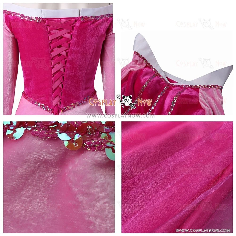 Disney Princess Aurora Cosplay Costume From Sleeping Beauty 8 Disney Princess Aurora Cosplay Costume From Sleeping Beauty - Image 6