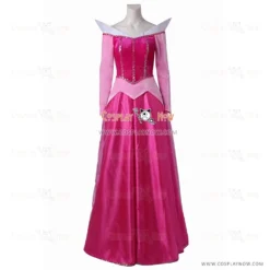 Disney Princess Aurora Cosplay Costume From Sleeping Beauty