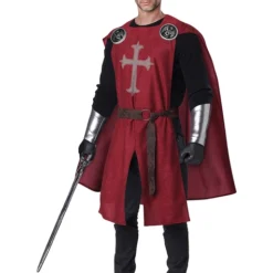 Elegant Medieval Knight Costume For Men