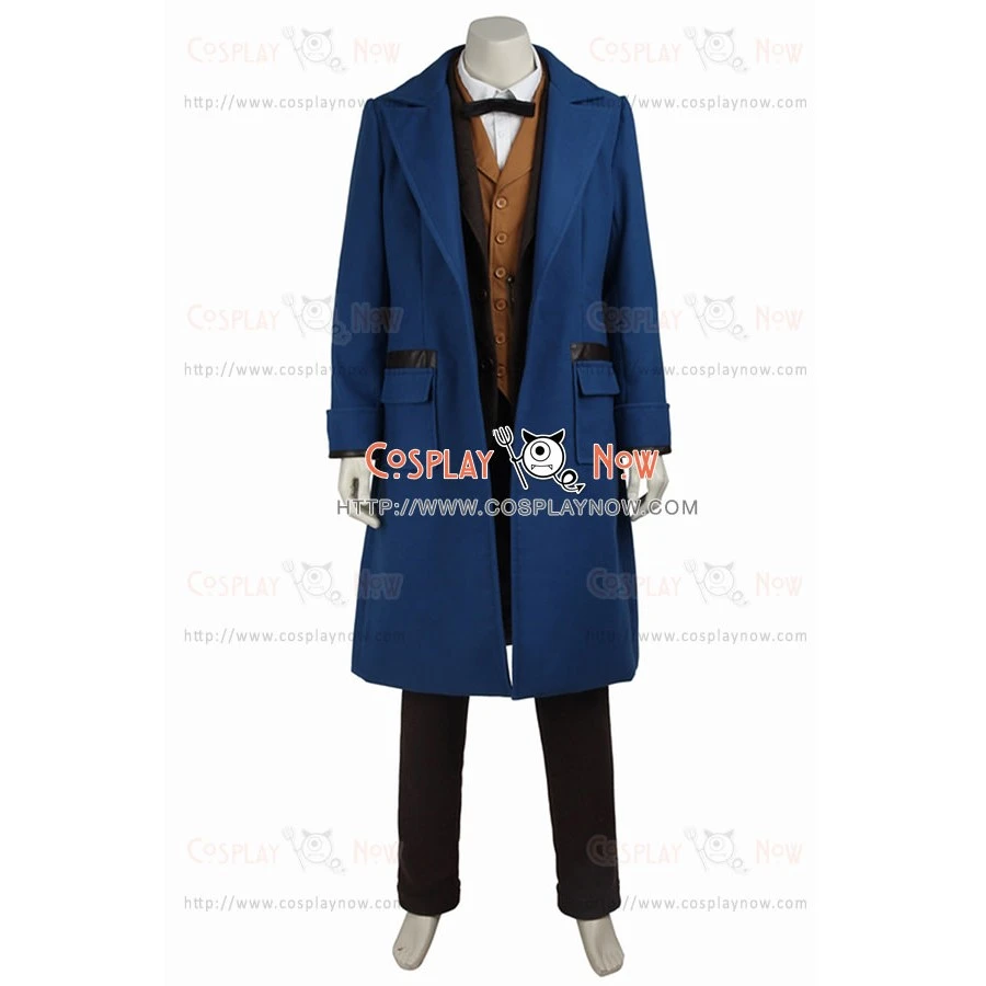 Fantastic Beasts And Where To Find Them Newt Scamander Cosplay Costume 3 Fantastic Beasts And Where To Find Them Newt Scamander Cosplay Costume