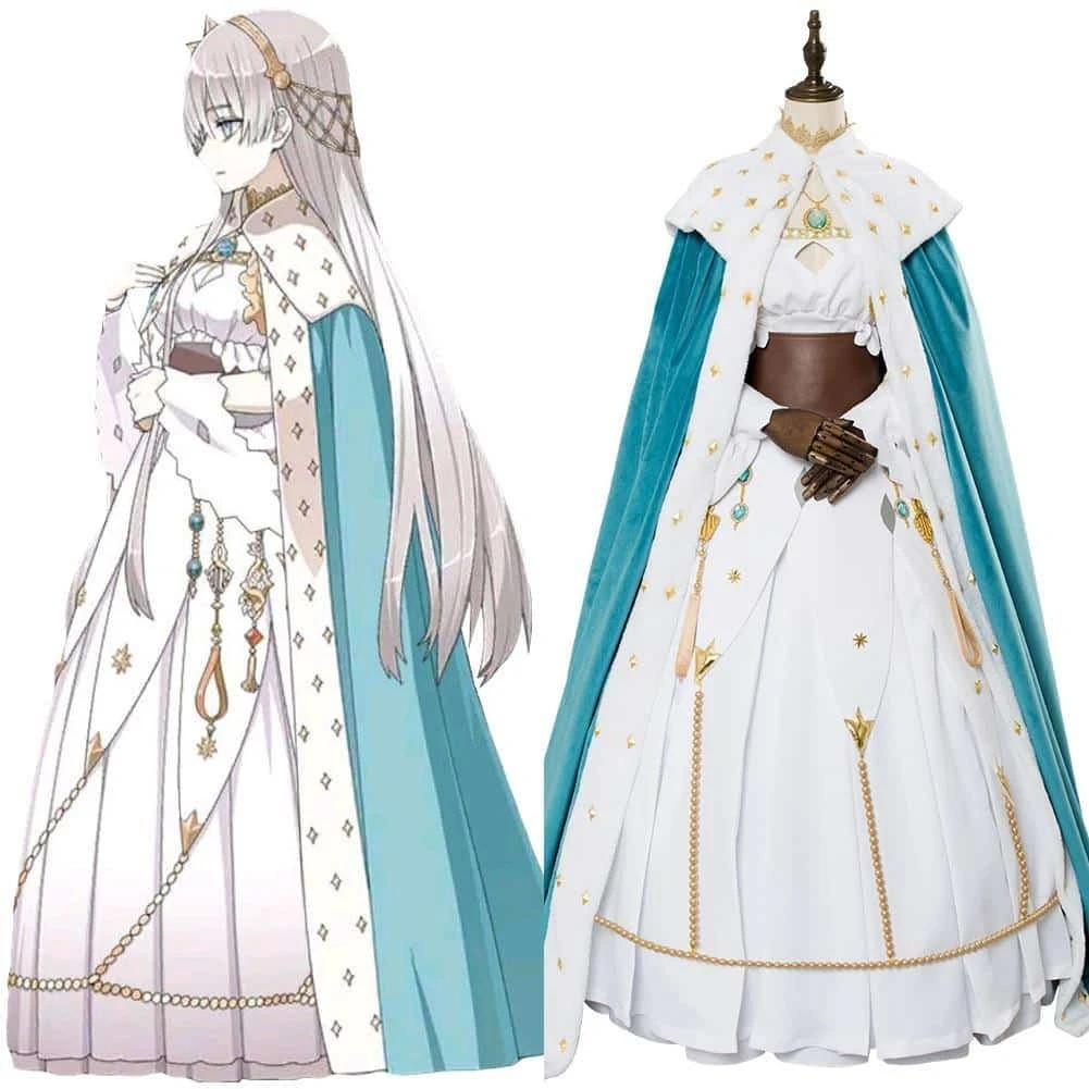 Fate Grand Order Anime FGO Fate Go Cosmos In The Lostbelt Anastasia Dress Cosplay Costume 3 Fate Grand Order Anime FGO Fate Go Cosmos In The Lostbelt Anastasia Dress Cosplay Costume