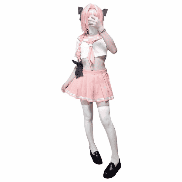 Fate Grand Order Anime FGO Fate Go Fgo Servant Astolfo Navy Costume Cosplay Costume 5 Fate Grand Order Anime FGO Fate Go Fgo Servant Astolfo Navy Costume Cosplay Costume - Image 3