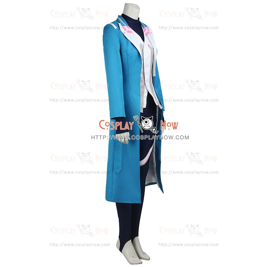 Female Blue Costume For Pokemon GO Cosplay Uniform 4 Female Blue Costume For Pokemon GO Cosplay Uniform - Image 2