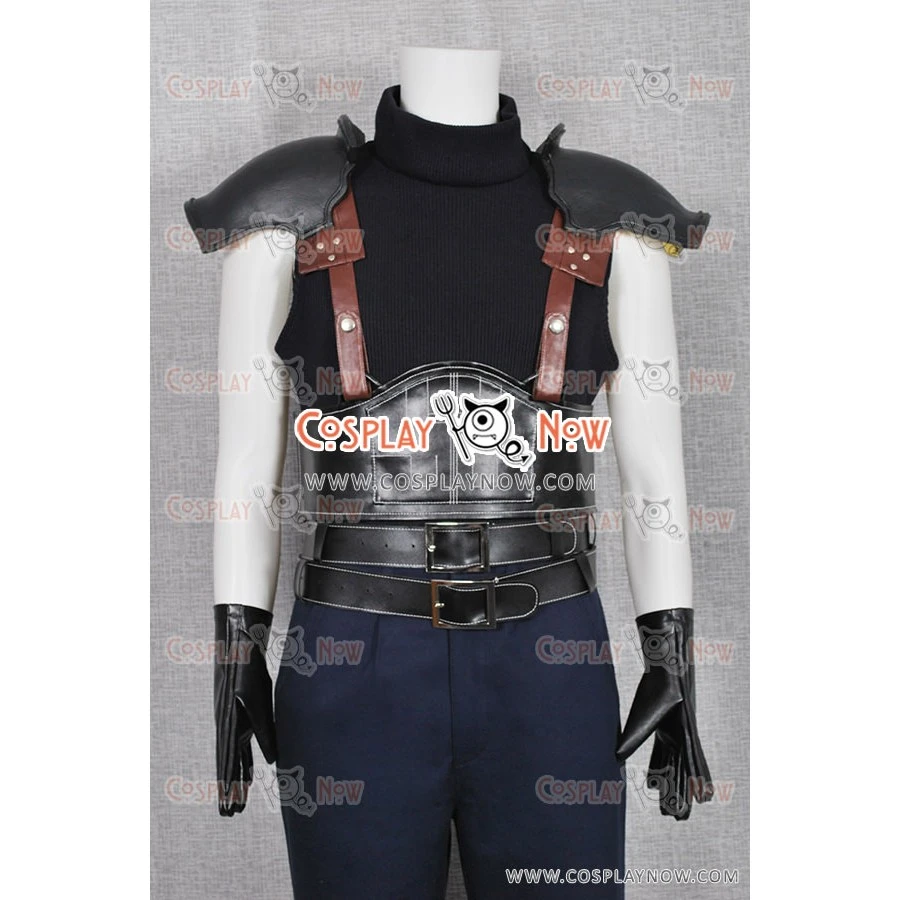 Final Fantasy VII Zack Fair Cosplay Costume 9 Final Fantasy VII Zack Fair Cosplay Costume - Image 7