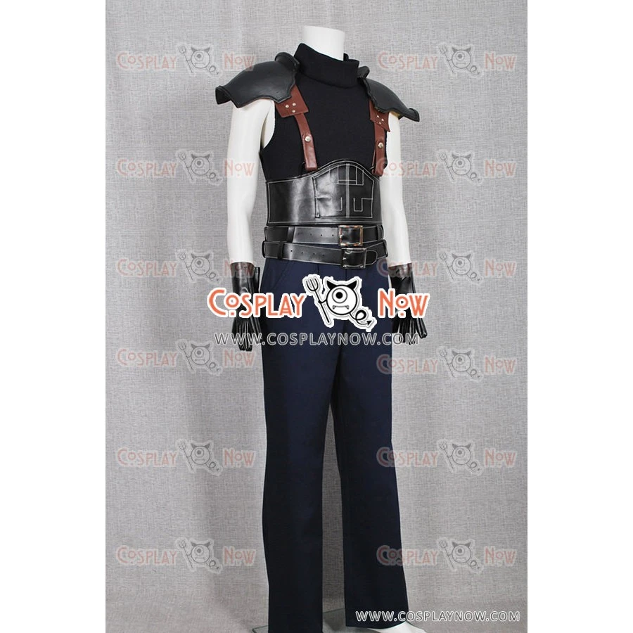 Final Fantasy VII Zack Fair Cosplay Costume 4 Final Fantasy VII Zack Fair Cosplay Costume - Image 2
