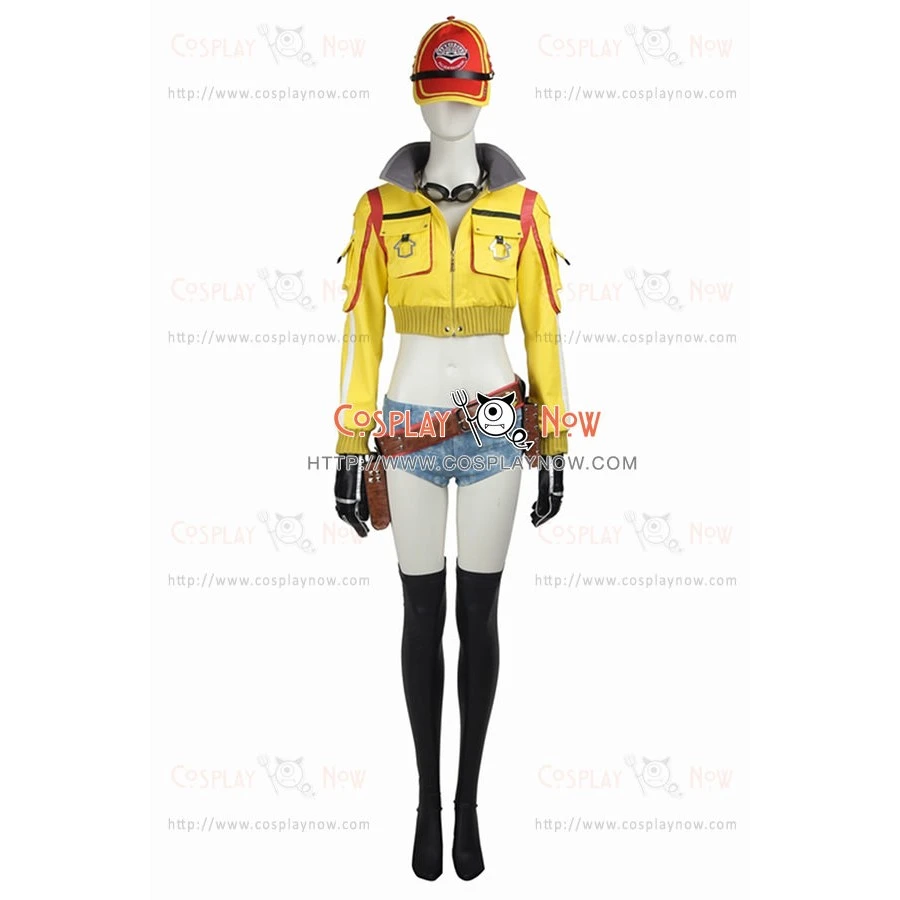 Final Fantasy XV Cindy Aurum Cosplay Costume 3 Final Fantasy XV Cindy Aurum Cosplay Costume