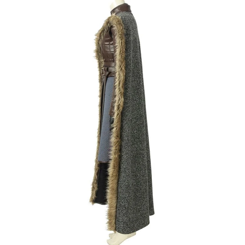 Game Of Thrones 8 Arya Stark Cosplay Costume 4 Game Of Thrones 8 Arya Stark Cosplay Costume - Image 2