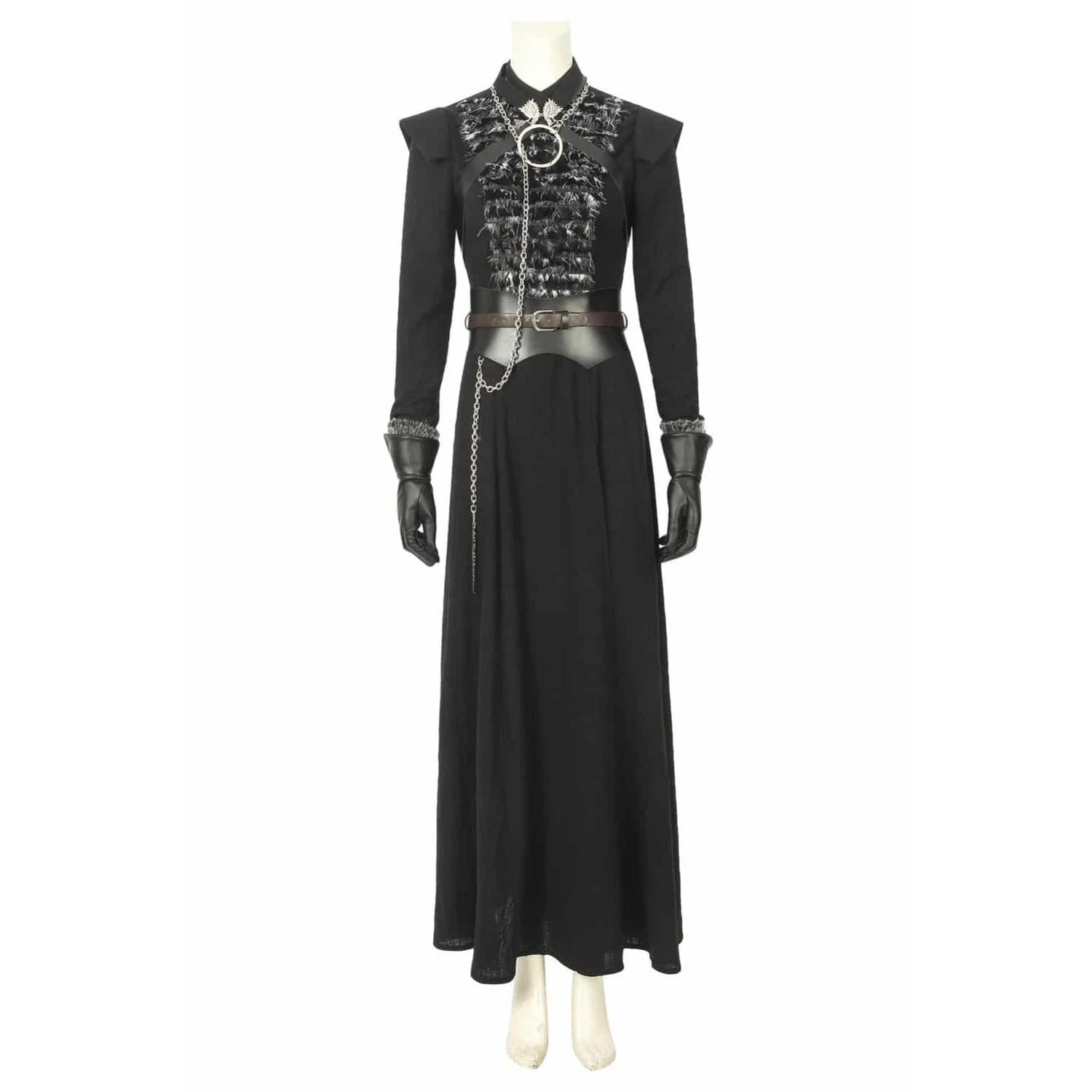 Game Of Thrones Season 8 Sansa Stark Cosplay Costume 7 Game Of Thrones Season 8 Sansa Stark Cosplay Costume - Image 5