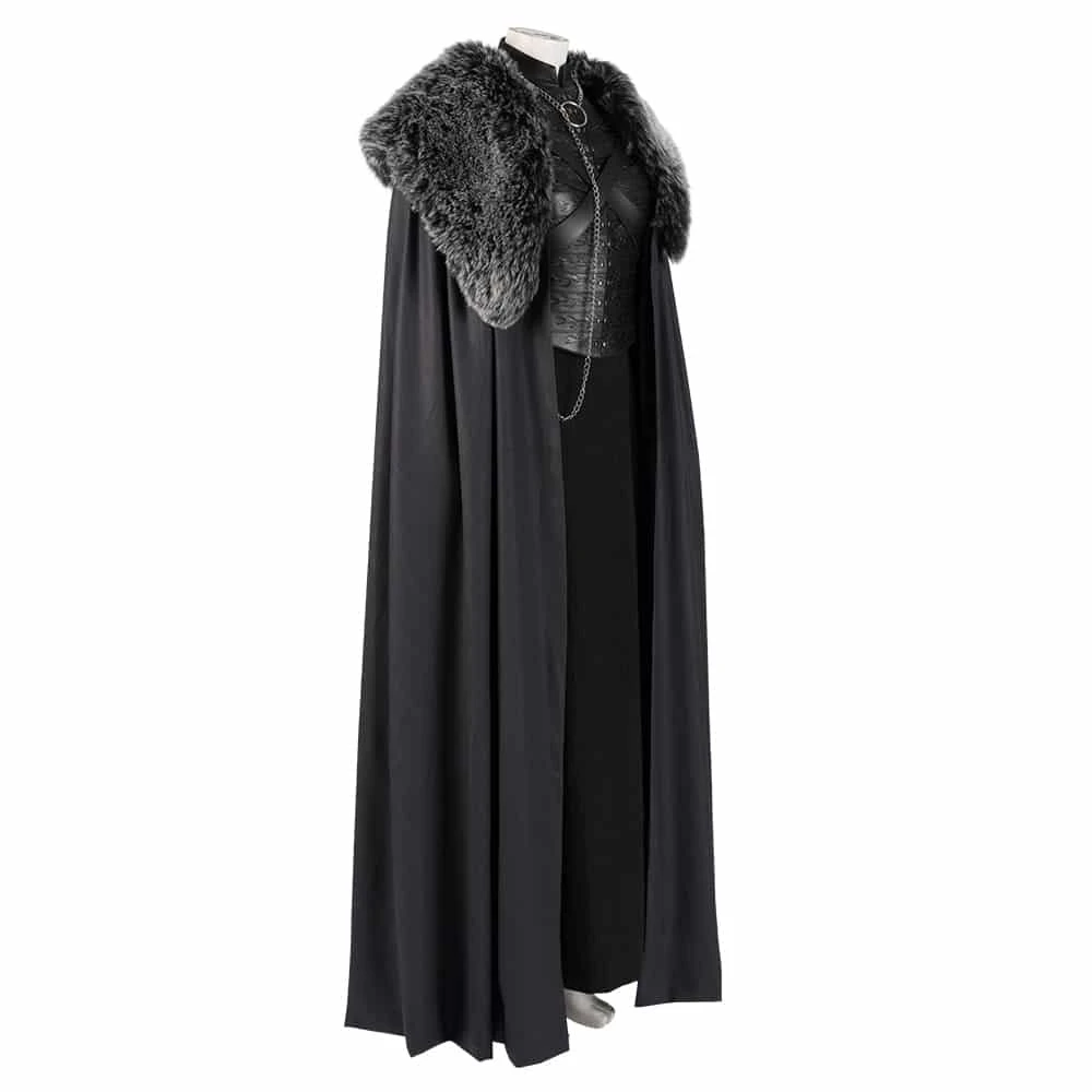 Game Of Thrones Season 8 Sansa Stark Cosplay Costume Version 2 4 Game Of Thrones Season 8 Sansa Stark Cosplay Costume Version 2 - Image 3