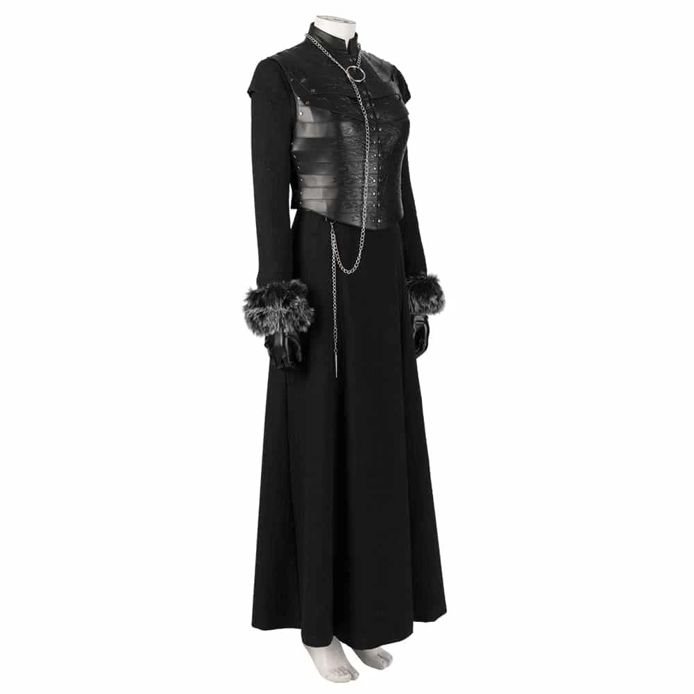 Game Of Thrones Season 8 Sansa Stark Cosplay Costume Version 2 8 Game Of Thrones Season 8 Sansa Stark Cosplay Costume Version 2 - Image 7