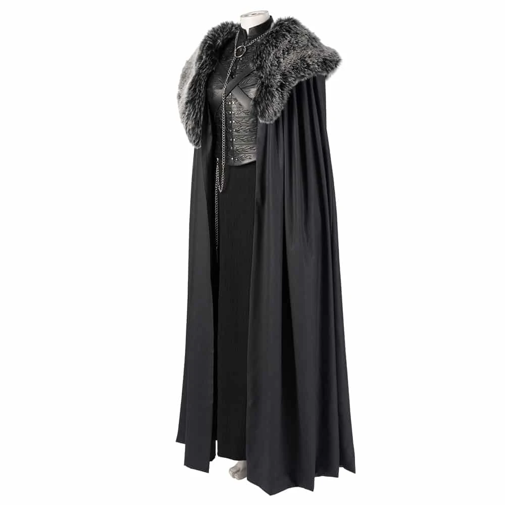 Game Of Thrones Season 8 Sansa Stark Cosplay Costume Version 2 6 Game Of Thrones Season 8 Sansa Stark Cosplay Costume Version 2 - Image 5