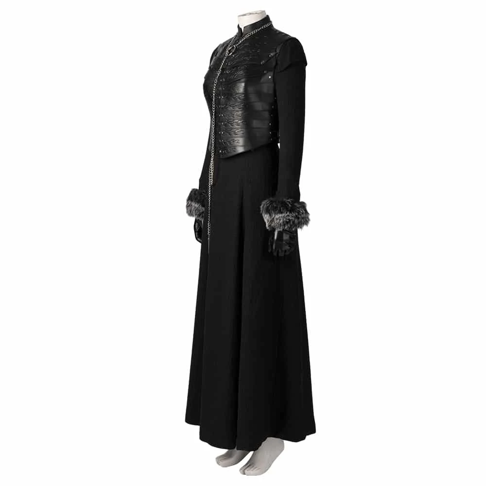Game Of Thrones Season 8 Sansa Stark Cosplay Costume Version 2 10 Game Of Thrones Season 8 Sansa Stark Cosplay Costume Version 2 - Image 9