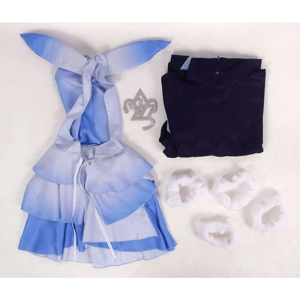 Genshin Impact Cryo Abyss Mage Cosplay Costume 6 Genshin Impact Cryo Abyss Mage Cosplay Costume - Image 4