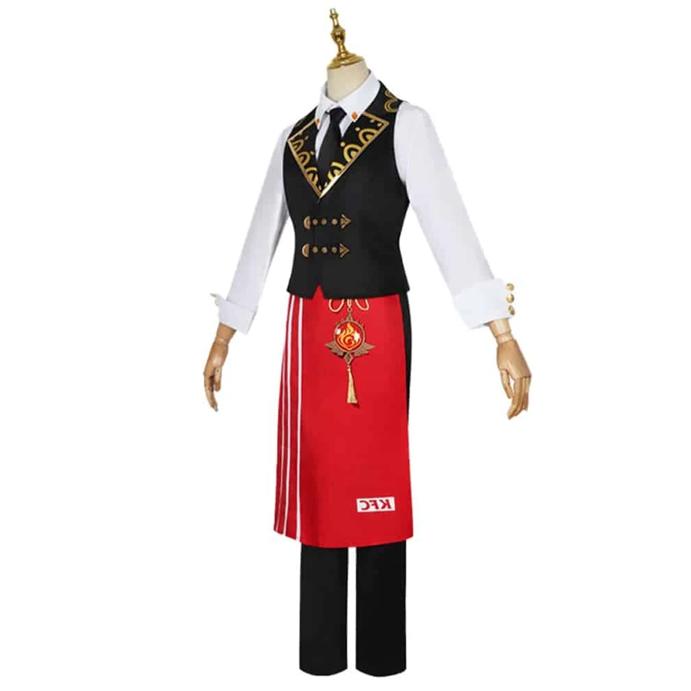 Genshin Impact Diluc Ragnvindr Cosplay Costume 11 Genshin Impact Diluc Ragnvindr Cosplay Costume - Image 9