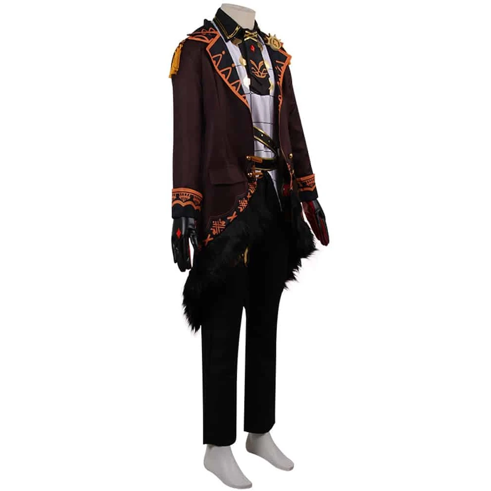 Genshin Impact Diluc Ragnvindr Cosplay Costume 6 Genshin Impact Diluc Ragnvindr Cosplay Costume - Image 4